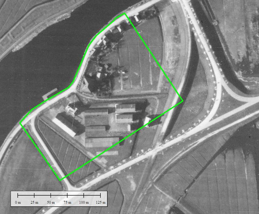 LANDSCHAPSANALYSE Ten behoeve van het in kaart brengen van verstoringen in het landschap, als gevolg van oorlogshandelingen, voert BeoBOM standaard een landschapsanalyse uit met behulp van historisch