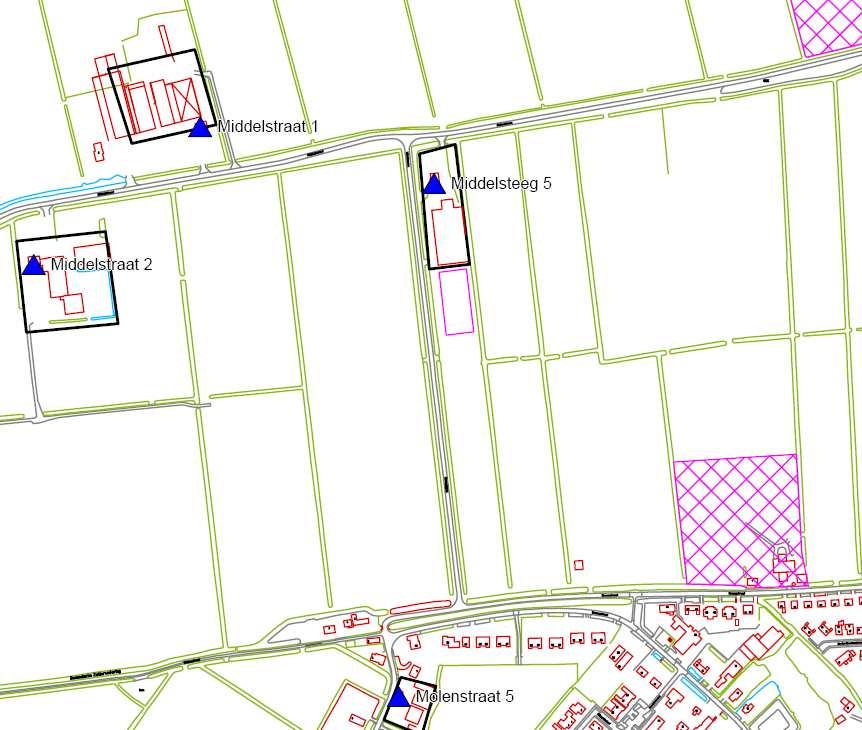 8. KRANGSTRAAT 4 TE ZALTBOMMEL 8.1. De gewenste ruimtelijke inrichting van het gebied Het nieuwbouwplan aan de Krangstraat 4 betreft twee woningen en een kinderdagverblijf op dit perceel.