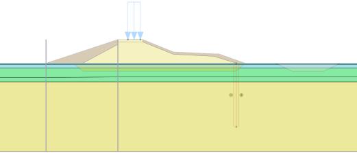 case) Tip: laat de hoogte van de indringingslaag 10 cm verspringen,