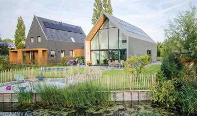 Alle Lofthomes zijn extreem goed geïsoleerd en zijn uitgerust met een zeer energie efficient verwarmings- en koelingssysteem.