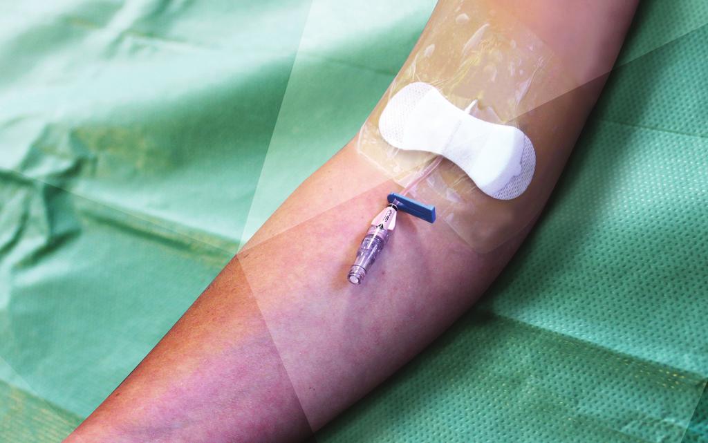 Mediset Verband Picc line Alles voor het onderhoud en de verbandwissel van een Picc line Definitie De Picc line is een perifeer ingebrachte centraal veneuze katheter.