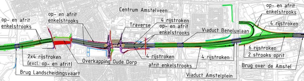 De veiligheidsvoorzieningen die worden getroffen op de hoofdrijbaan corresponderen met deze lengte.