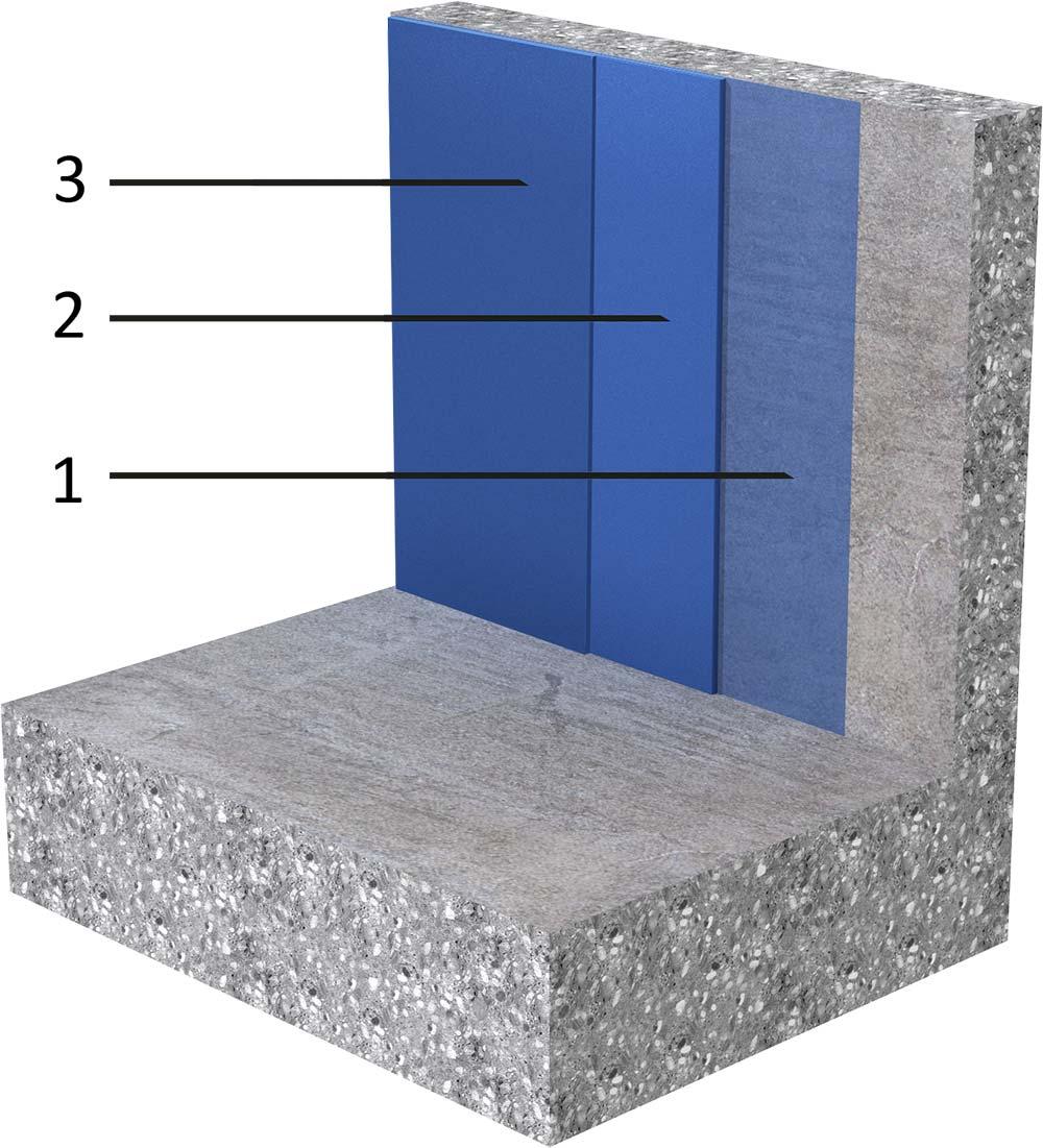 SYSTEEMINFORMATIE Systeemopbouw 1. Primer / Basislaag Sikagard -403 W +5% (gew.delen) water 2. Tussenlaag Sikagard -403W 3.