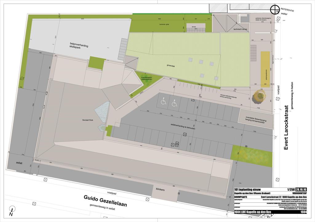 Figuur 4: Plan ontworpen toestand (Bruno Van