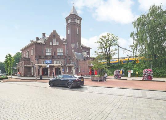 het stadscentrum met al haar voorzieningen.