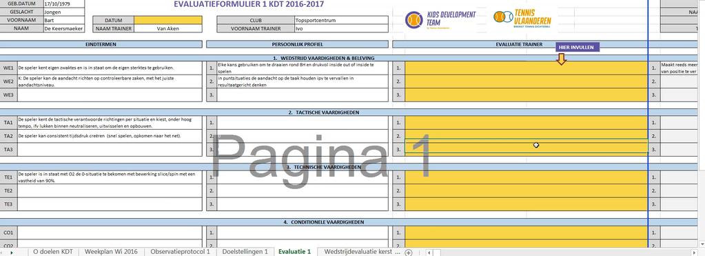 KDT BEGELEIDINGSDOCUMENT Op basis van feedback van KDT