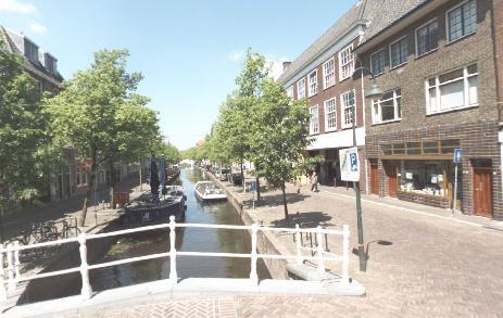 Grachtvak Voorstraat tussen Oude Kerstraat - Visstraat