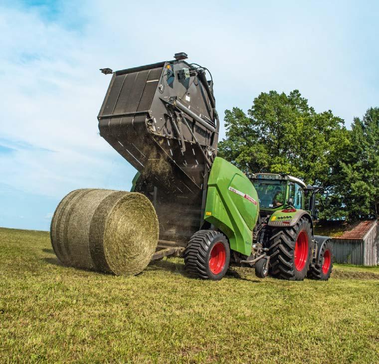 De mechanische klepvergrendeling is voor het perssysteem met variabele kamer de noodzakelijke factor om balen met gelijke persdichtheid te produceren.