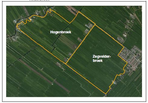 Zegvelderbroek Ligging Waterparel Zegvelderbroek is gelegen ten noordwesten van Zegveld en bestaat uit de deelgebieden Hogenbroek en Zegvelderbroek.