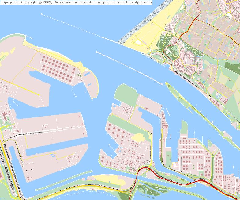 Hoek van Holland Maasvlakte A B1 B2 Europoort Figuur S1.1 Locatie project (Plot A is een noordelijke locatie, en plot B1 een zuidelijke locatie.