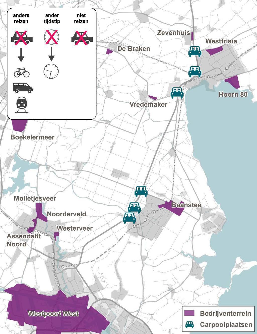 Niet schrappen verder uitwerken Uitbreiden huidige carpoollocatie bij de Mc Donalds met ca. 50 plekken. Uitbreiden huidige locatie aan Venneweg met ca.