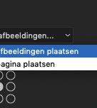 Je kan de ruimte die de voettekst inneemt instellen met de schuiver of waarde naast Grootte voettekst.