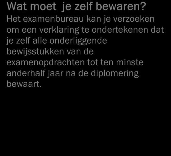 Informatie aan de student over de diplomering Voordat er tot diplomering kan worden overgegaan, moet er voldaan zijn aan de wettelijke eisen. Dit noem je de diploma-eisen.