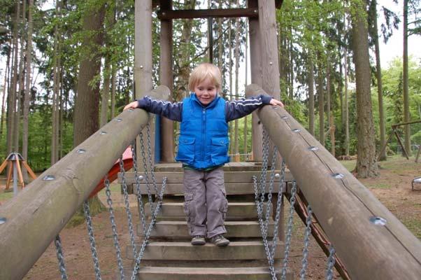 Luuk durft al over de survivalbrug