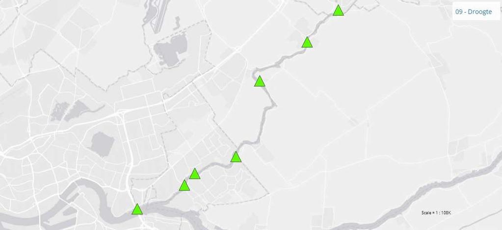 8. VERZILTINGSBEELD HOLLANDSCHE IJSSEL (22 juli 2019 14:30 uur) Boezemgemaal Gouda Gemaal Verdoold Gemaal Nesse Gemaal Veurink Gemaal Middelwetering Krimpen a/d IJssel Brienenoordbrug