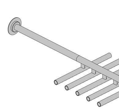 Inbouw douchethermostaatkranen 5251 Inbouwthermostaatkraan met regendouche, wandmontage. 2.671,00 3.074,00 3.