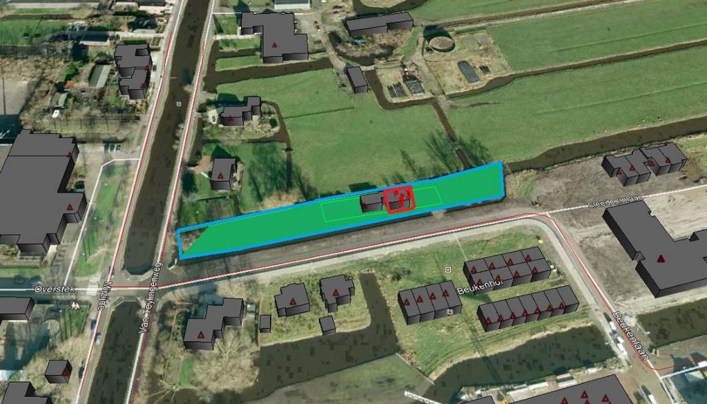 van woningen en andere geluidsgevoelige objecten die zijn gelegen binnen de geluidzone van een weg.