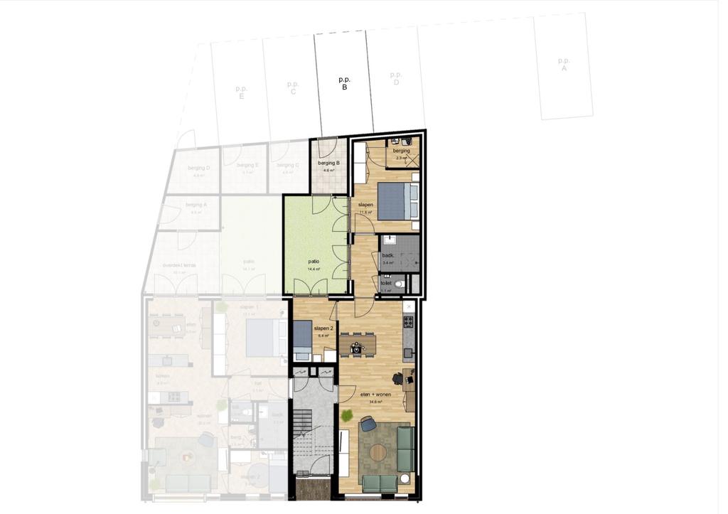 Plattegrond Begane grond