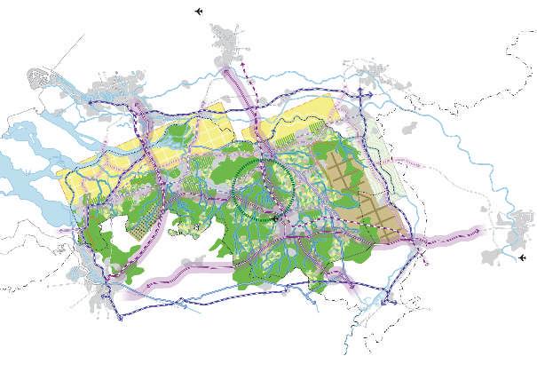 e fase van de Verordening Ruimte verwacht. 2.2. Structuurvisie (ontwerp) De provincie Brabant heeft de ontwerp structuurvisie ruimtelijke ordening ter inzage gelegd.