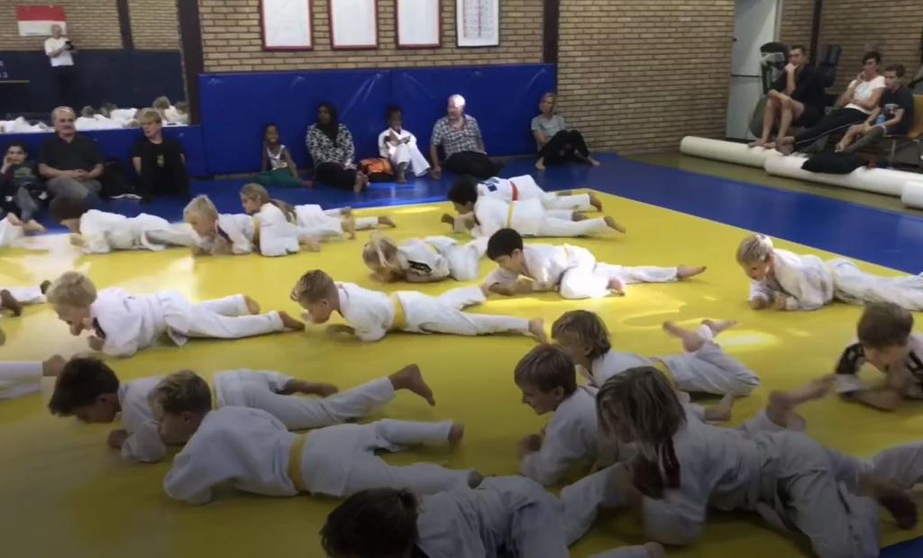 OKTOBER 14 oktober Voor alweer de 7de maal vond de 1ste ronde van de MiniRots competitie plaats. Er stonden op deze middag bijna 50 judoka's op de mat.