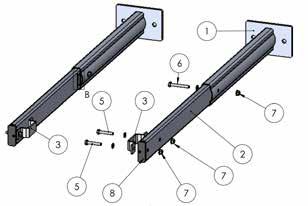 4 Schroef M8 x 25 2 5 Moer M8 2 Aandraaimoment 15 N.