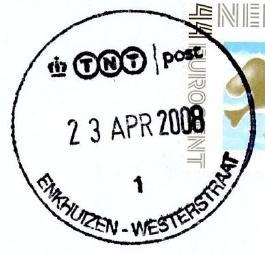 Westerstraat 105 Status 2007: Postagent