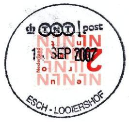 ESCH (NB), Looiershof 40 Status 2007: Servicepunt