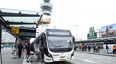 28 maart Het OV-netwerk van Connexxion dat Schiphol met de omliggende regio verbindt, wordt uitgebreid met honderd elektrische bussen, waarmee de grootste emissievrije busvloot in Europa tot stand