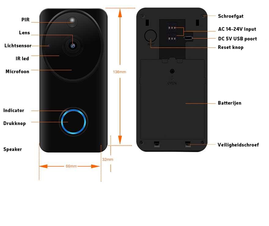 Inhoudsopgave Inleiding... 3 1. Doorguard app... 4 1.1 Installatie... 4 2. Installatie... 5 3. Monteren... 7 3.1 Aansluiten op vaste voeding... 8 3.