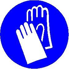Huidbescherming: Oogbescherming: Met butyl-handschoenen (EN 374) hanteren. Minimale doorbraaktijd van > 480 minuten, dikte 0,70mm. Handschoenen voor gebruik goed controleren.
