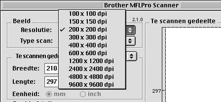 Een document scannen naar uw Macintosh G3, G4 of imac 1 laats het document weer met de bedrukte zijde naar boven in de automatische documenteninvoer, of met de bedrukte zijde naar beneden op de