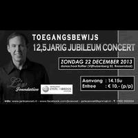 Jubileum Concert 12,5 jaar Jan Koevoet KBO-Roosendaal Dit jaar zit de Roosendaalse zanger Jan Koevoet 12,5 jaar in het artiestenvak.