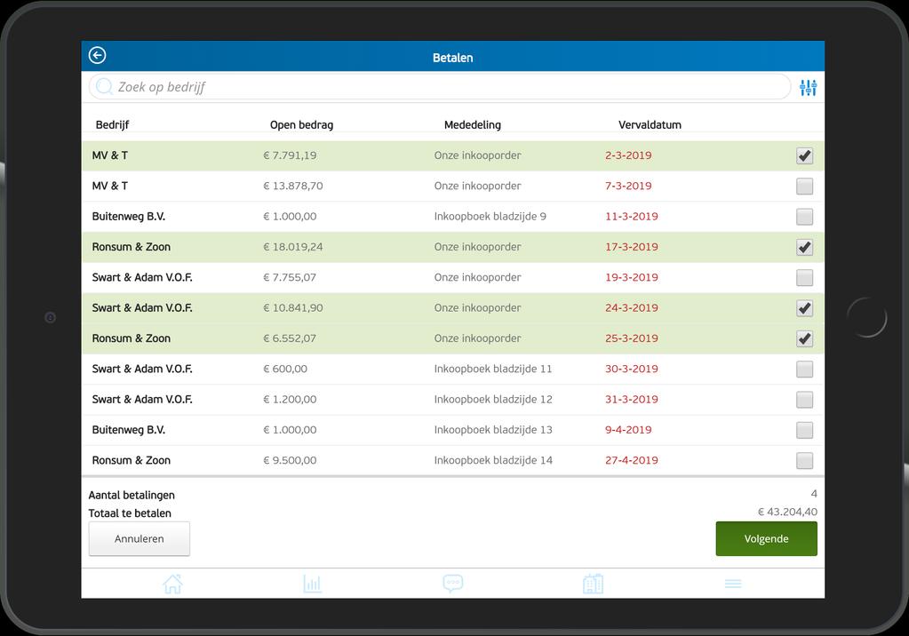 Nieuw in AccountView versie 10.