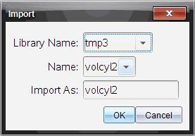 Een programma importeren vanuit een bibliotheek U kunt een functie of programma dat gedefinieerd is als bibliotheekobject importeren in een Programma-editor binnen de huidige opgave.