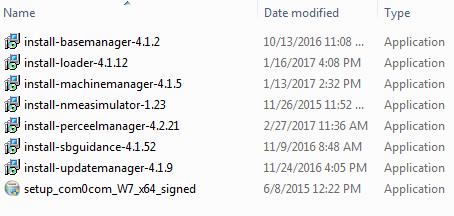 Installatie andere onderdelen Figuur 16: snelkoppeling Loader maken. De volgende programma s worden allemaal op dezelfde manier geinstalleerd als de Loader in hoofdstuk 3.1 (Figuur 17).