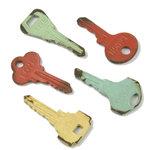LIV-73 Vintage sleutels koelkastmagneten in used look set van 5 Gewicht: 120 gr/set houdkracht: ca. 300 gr 1 set 10,07/set Een sleutel voor elke aanleiding!