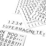 MIP-A4-03 Magneetbordjes om te printen voor metalen rekken, whiteboards enz. in verschillende formaten Gewicht: 470 gr 1 st. 30,15/st.