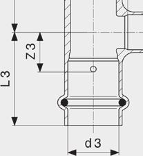 346 119 54 42 54 29 35 29 69 71 69 345 990 54 54 54 35 35 35 75 75 75 Profi press G- T-stuk model 2618.