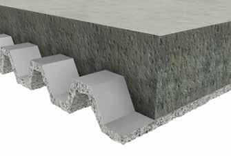DRAAGCONSTRUCTIES Brandwerendheid van betonconstructies volgens EN(V) 3385 PROMASPRAY C450 of PROMAPAINT SC4 De brandwerendheid van staalplaatbetonvloeren kan worden aangetoond door een berekening op