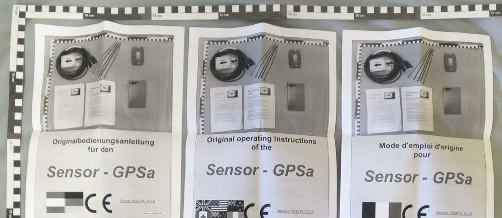55 9.2 Sensor GPSa (artikelnr.: 00410-2-107) Afb.