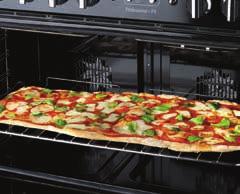Het biedt u het beste van twee werelden: een grote 114 kubieke liter oven (zonder ESP), perfect voor grote familie en vrienden bijeenkomsten, of een kleinere, economische oven voor dagelijks gebruik