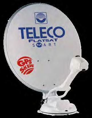De antenne kan ook via Bluetooth vanaf uw smartphone bediend worden door middel van de TELECO App.