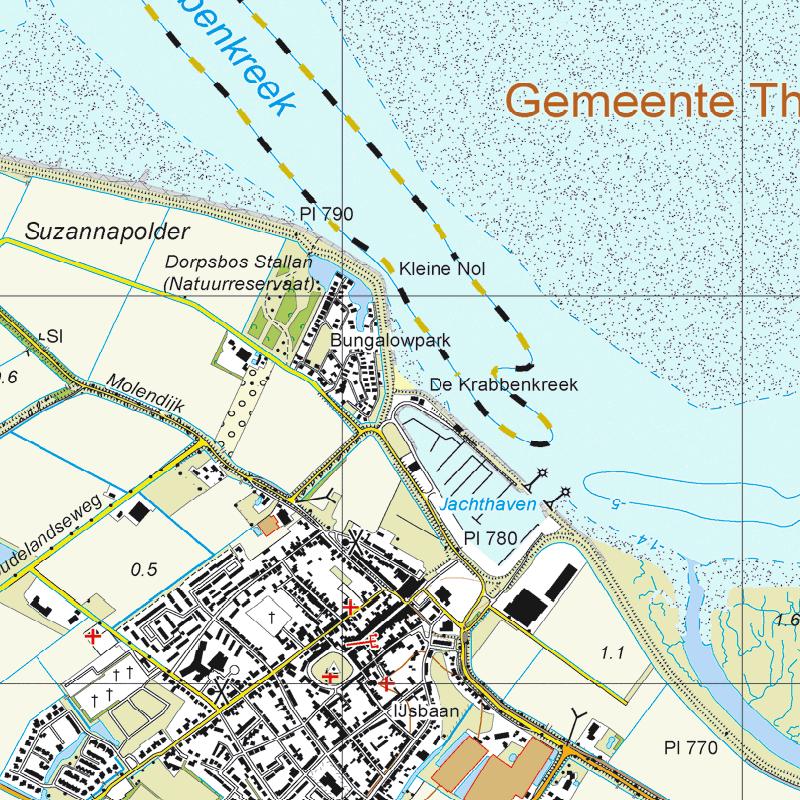 Omgevingskaart Klantreferentie: Sint Annaland 0 m