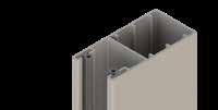 Pluspunten Strak design Standaard in aluminium Geëxtrudeerd aluminium mogelijk op VR150 (enkel van toepassing op de