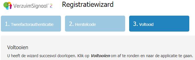 VerzuimSignaal. Om dit te voorkomen ontvangt u nu - eenmalig - een unieke herstelcode. Met deze herstelcode kunt u uw twee-factorauthenticatie-methode opnieuw instellen.