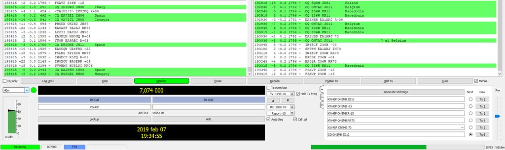 FT-8: WSJT-X 2.