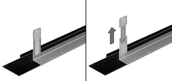 043 SCHEURINITIATIEPROFIELEN MASTER SCHEURINITIATIEPROFIEL SFG Master scheurinitiatieprofiel SFG is een voorgemonteerd scheurinitiatie-element voor rechte stuikverbindingen in prefab wand-elementen.