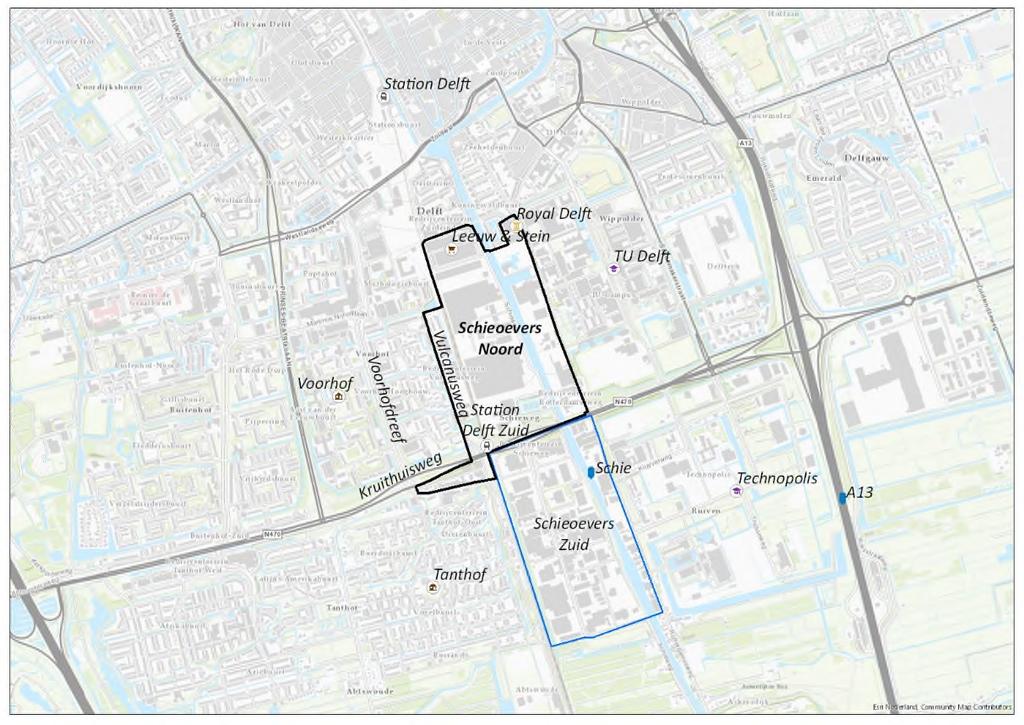 1 Inleiding 1.1 Aanleiding heeft de ambitie om het bedrijventerrein Schieoevers Noord de komende decennia geleidelijk te laten transformeren naar een levendig gemengd stedelijk gebied.