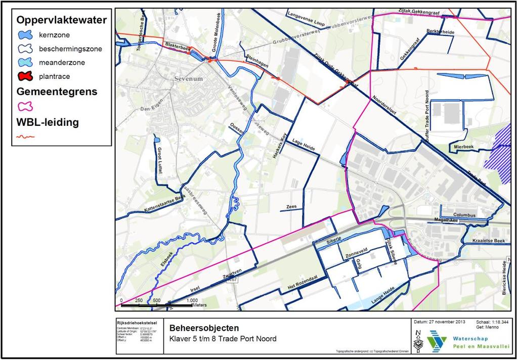 In onderstaande tabel zijn de extremen van grondwaterstanden en GHG s aangegeven. Bouwkavel Huidig maaiveld [+NAP] GHG [m-mv] Gem.