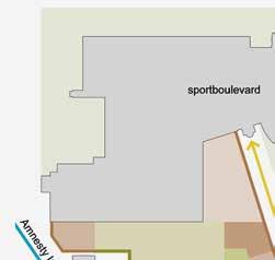 Bouwvelden Het raamwerk voor de openbare ruimte definieert een aantal bouwvelden die worden